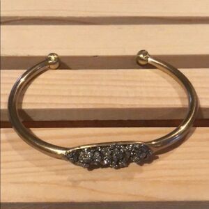 Crushed Pyrite Cuff 